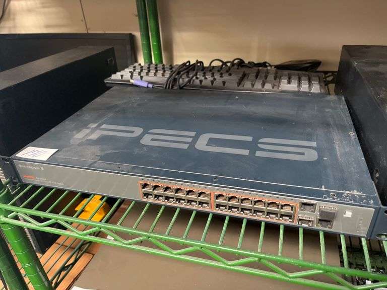 LG-Ericsson iPECS ES-2026P Advanced Smart 26-Port Fast Ethernet Power over Ethernet (PoE) Switch.