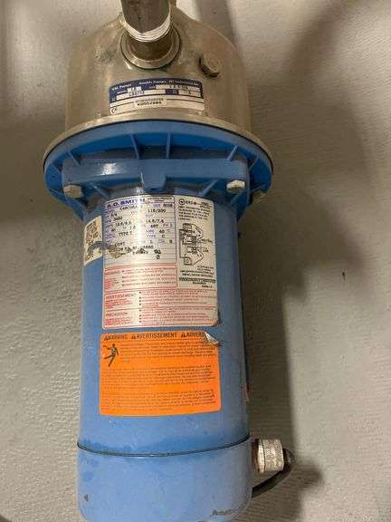 Goulds Centrifugal Booster Pump 115/208-230 volts retails $1200