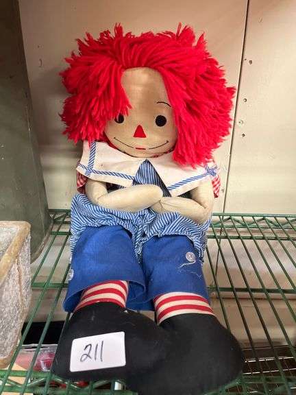 Vintage Applause Inc. Raggedy Andy doll