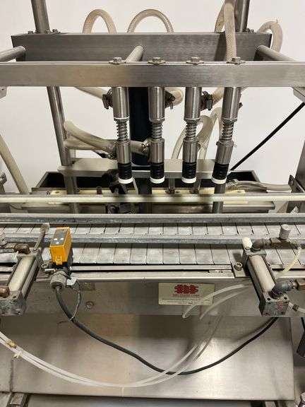 Mid States Corp stainless steel  automatic pressure overflow liquid filling machine