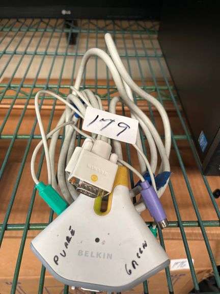 Belkin Flip 2-Port KVM Switch (model F1DG102U)