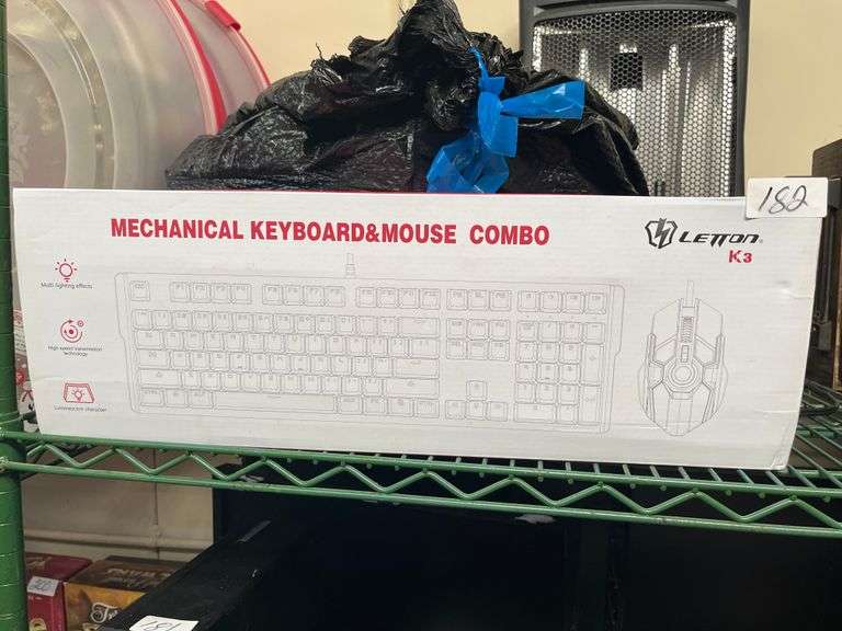 Letton K3 mechanical keyboard and mouse combo.