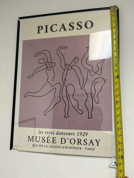 Les Trois Danseurs by Pablo Picasso print 16" x 24"