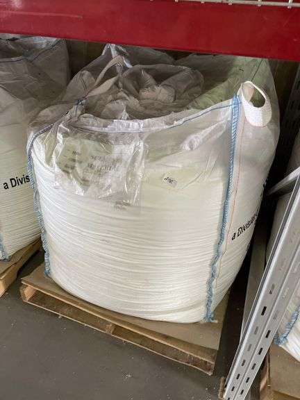 Super Sack bulk tote bag Giles epsom salt 18-2400 pharmaceutical grade. Retails $1800