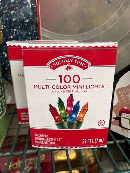 Holiday Time 100 Multi-Color Mini Lights