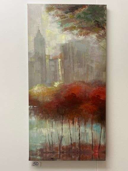 "City View" canvas print