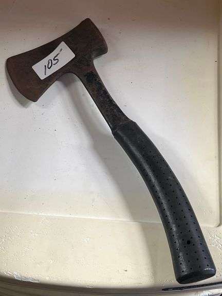 All steel camping hatchet