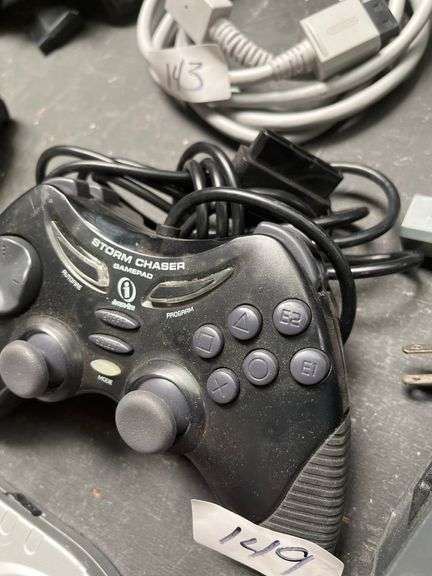 InterAct Storm Chaser Gamepad designed for the PlayStation 2 console.