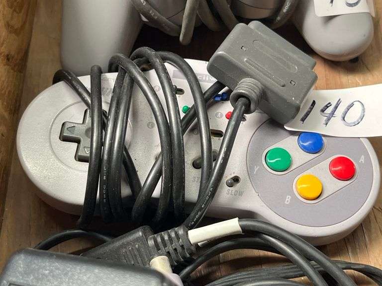 AsciiPad turbo controller for the Super Nintendo Entertainment System (SNES).