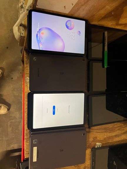 Samsung Galaxy Tab A (2020) 8.4" tablet, model SM-T307U.ALL TESTED. SOME WORK, SOME CRACKED, SOME LOCKED