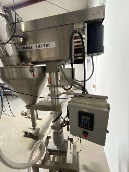 Image Fillers Inc. semi-automatic powder auger filler,