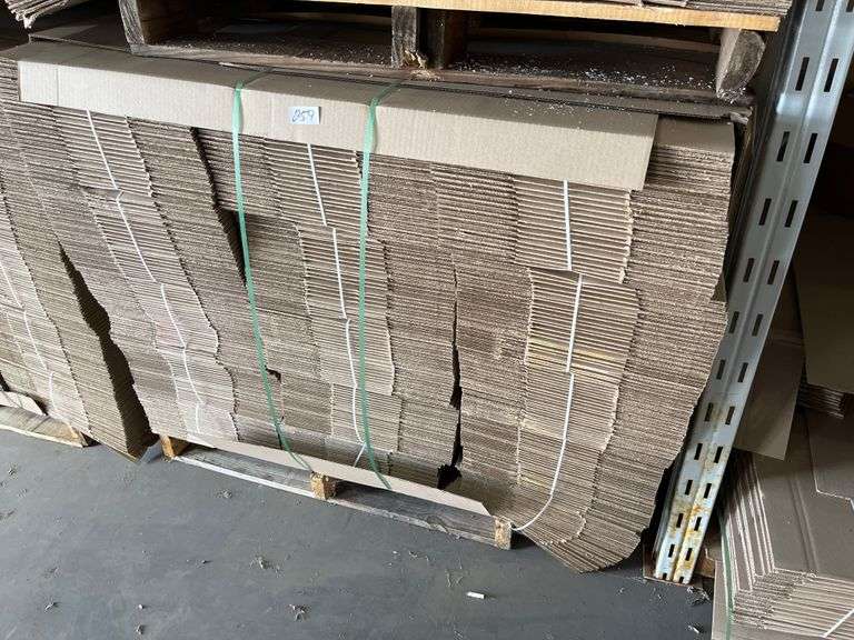 Pratt Industries Assorted cardboard shipping boxes, manufactured for packing, storage, and mailing