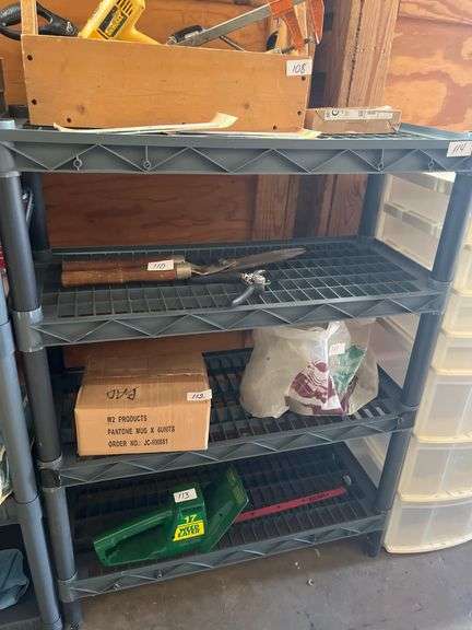 4-shelf heavy-duty unit