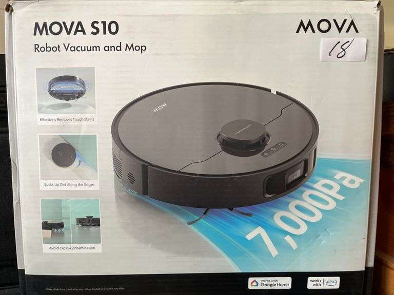 MOVA S10 robot vacuum and mop