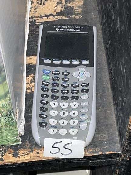 Texas Instruments TI-84 Plus Silver Edition graphing calculator