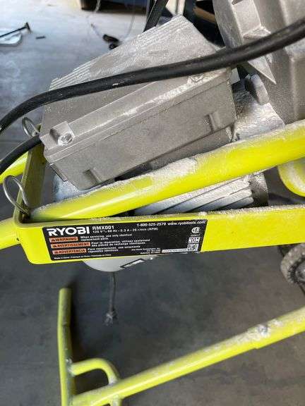 RYOBI 5.0 cu. ft. Portable Corded Concrete Mixer (model RMX001