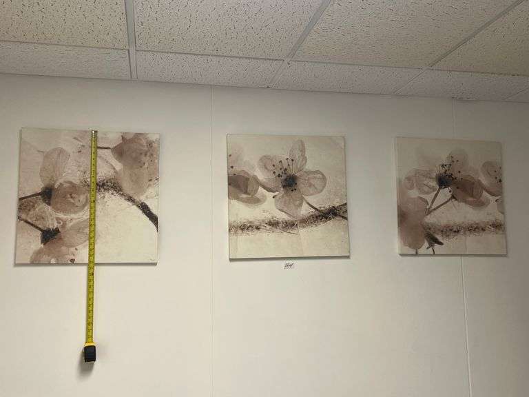 PJÄTTERYD inspired 3-piece canvas print set 22"x 22"