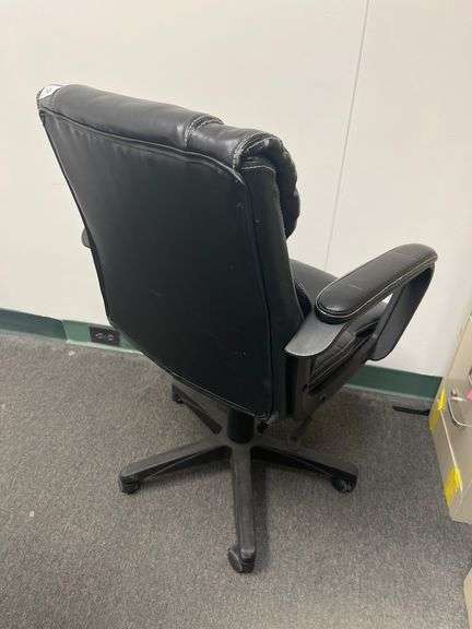 Leather High-Back Office Chair