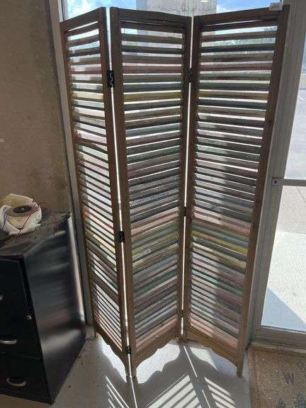 Rustic Tuscan room divider