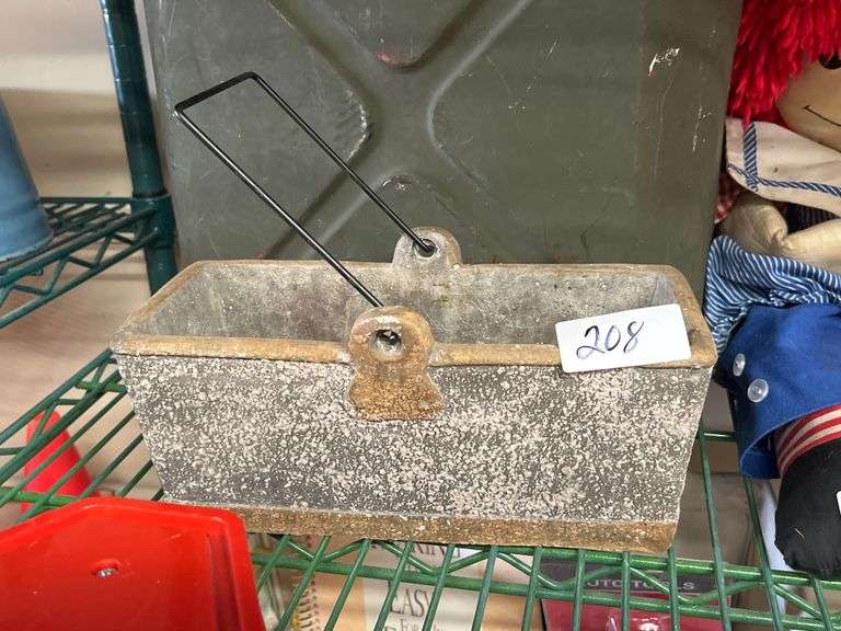 tin tool carrier or utensil tray