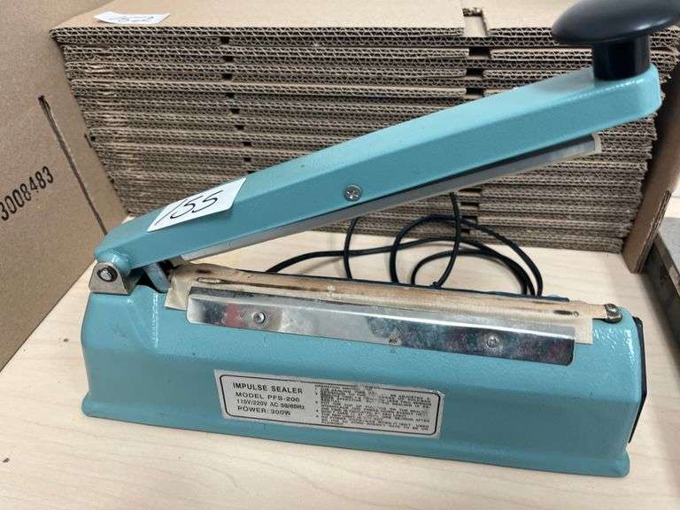 8-inch hand impulse sealer, model PFS-200 300w