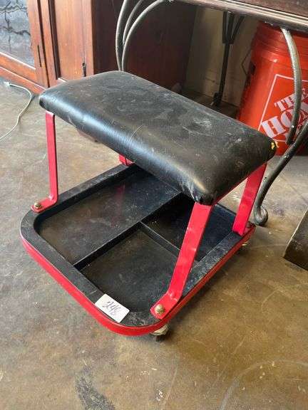 Mechanics creeper seat