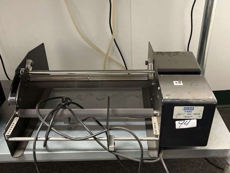 Uline Bottle-Matic 16" Label Applicator (Model H-8053) 20 bottles/pm 120v