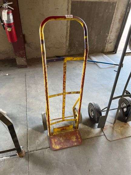 Heavy-duty, commercial-grade hand truck dolly,