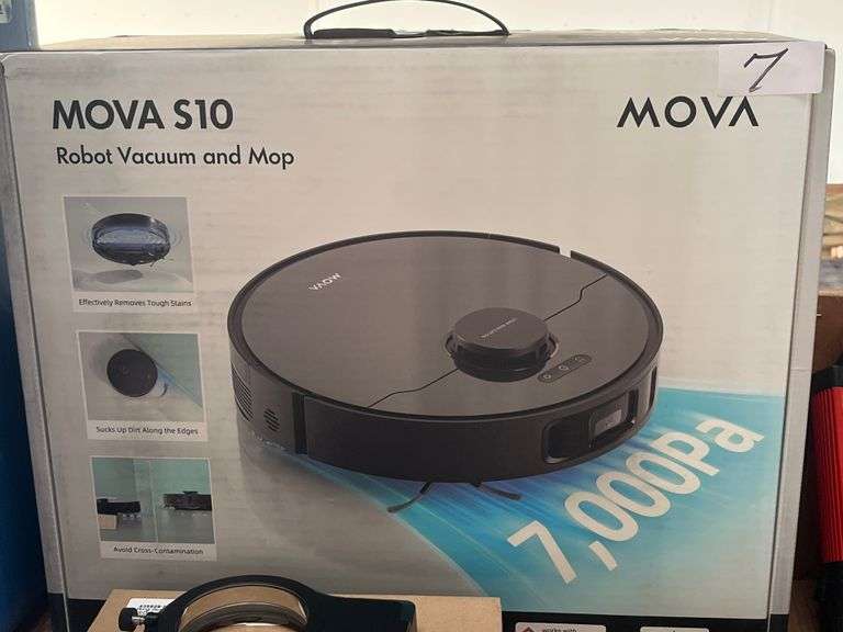 Mova S10 robot vacuum and mop