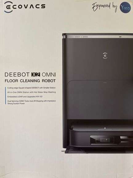 ECOVACS DEEBOT X2 OMNI floor cleaning robot
