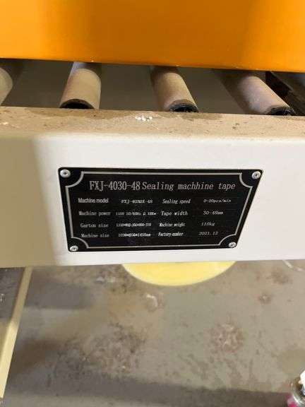 FXJ-4030-48 industrial carton sealer retails $2k