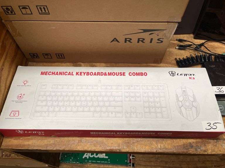 Letton K3 mechanical keyboard and mouse combo Retail between $20-$30