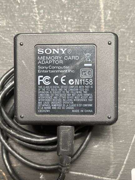 Sony PlayStation 3 Memory Card Adapter (model CECHZM1).