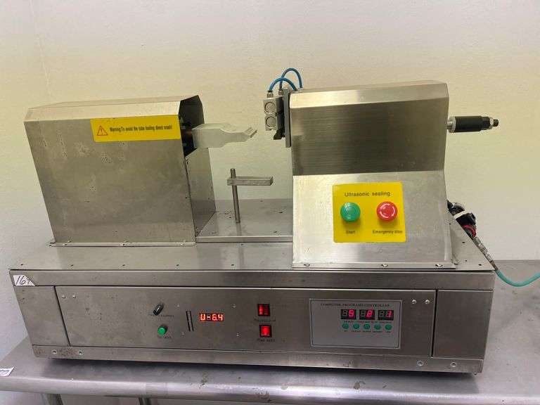 Ultrasonic tube sealing machine  diameters ranging from 5-80mm Retails $2500
