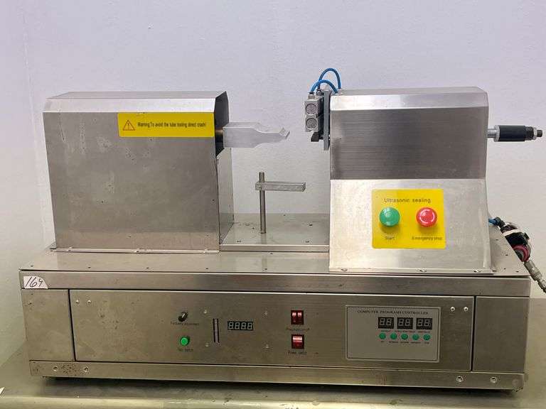 Ultrasonic tube sealing machine  diameters ranging from 5-80mm Retails $2500