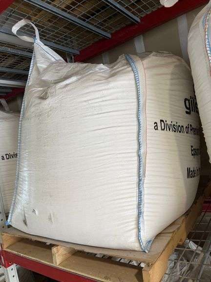 21 supersacks of USP-grade Epsom Salt from Giles Chemical, totaling 2000 pounds.