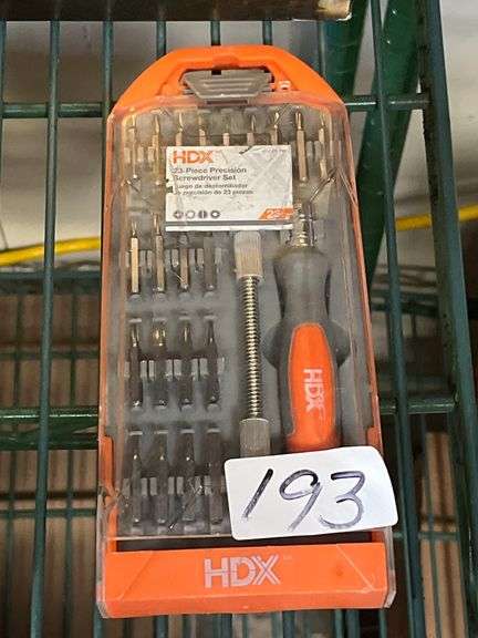 HDX 23-piece precision screwdriver set
