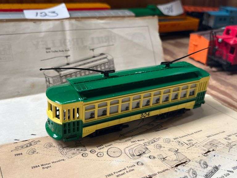 Bachmann HO Scale Brill Trolley, Philadelphia Rapid Transit #304.