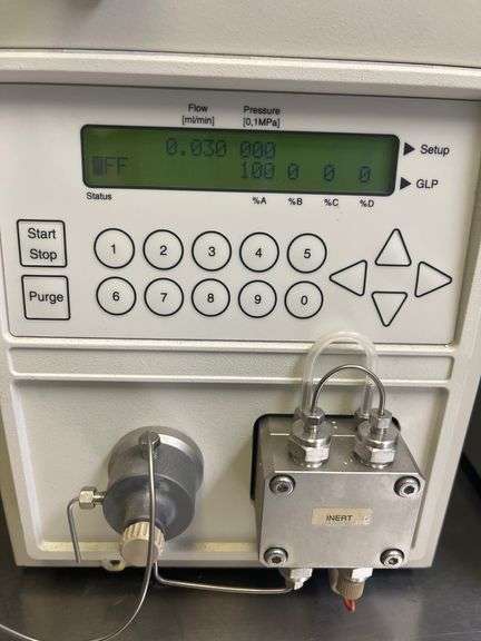 LC Packings Switchos II micro column switching unit ft. two Valco 10-port low-dispersion switching valves, automatic or manual control