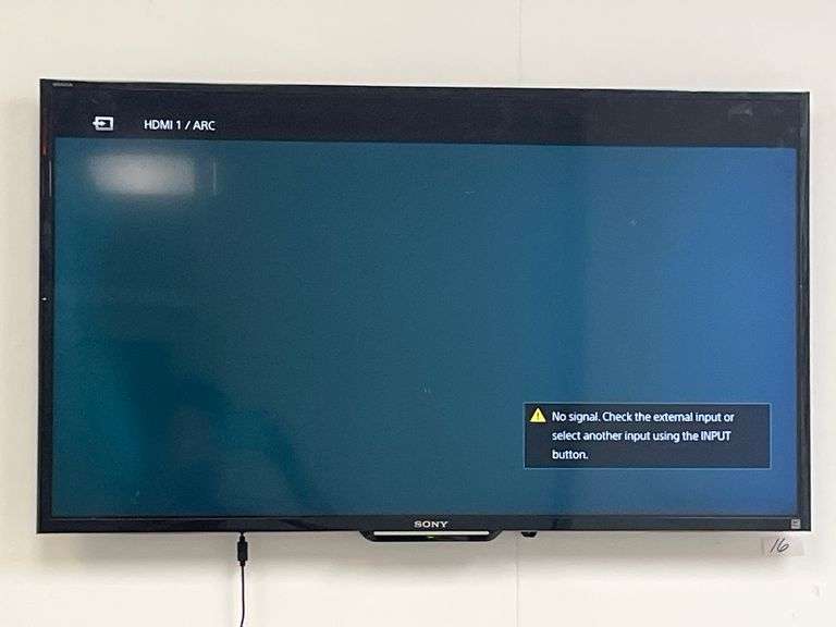 Sony Bravia television With wall mount