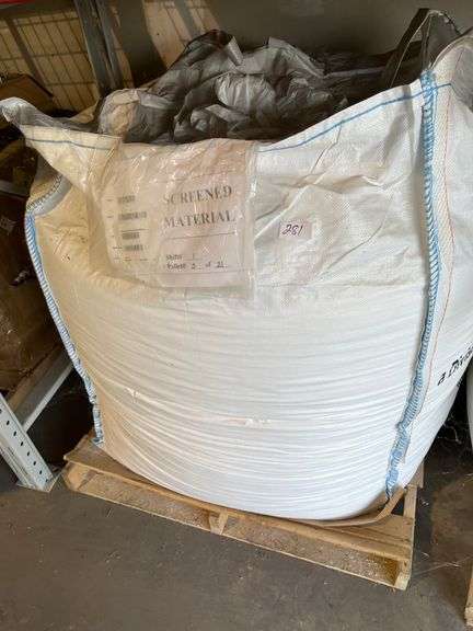Super Sack bulk tote bag Giles epsom salt 18-2400 pharmaceutical grade. Retails $1800