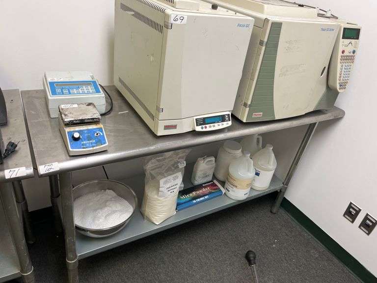 Commercial NSF certified stainless steel work table features an adjustable undershelf