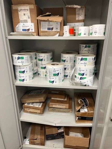 Shelf lot containing DLK Medical isopropyl alcohol 70% USP wipes count 21, Hydrogen peroxide 16oz