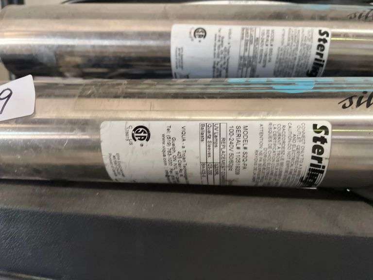 Sterilight Silver ultraviolet (UV) water disinfection system model S2Q-PA