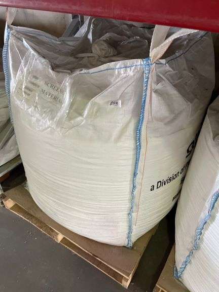 Super Sack bulk tote bag Giles epsom salt 18-2400 pharmaceutical grade. Retails $1800