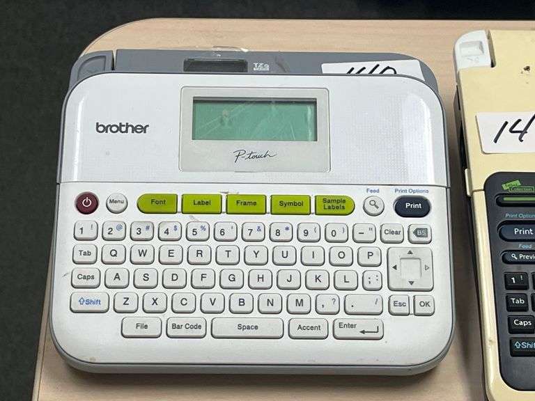 Brother P-Touch PT-D400 label maker w/ QWERTY keyboard