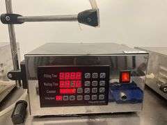 Stainless steel digital liquid filling machine, 5ml to 3500ml