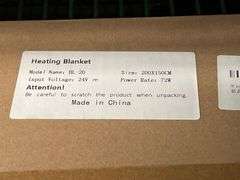 HL-20 model heating blanket, measuring 200x150cm.