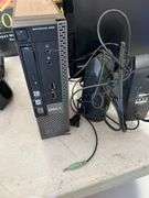 Dell Optiplex 790 Ultra Small Form Factor (USFF) desktop computer. w/ HP monitor and accessories