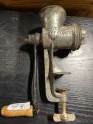 Vintage Keystone cast iron meat grinder